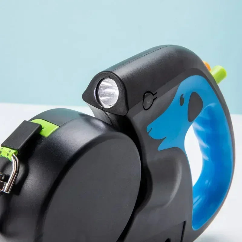 WOOFLEE DuoWalk™ – Laisse Rétractable Double pour Deux Chiens