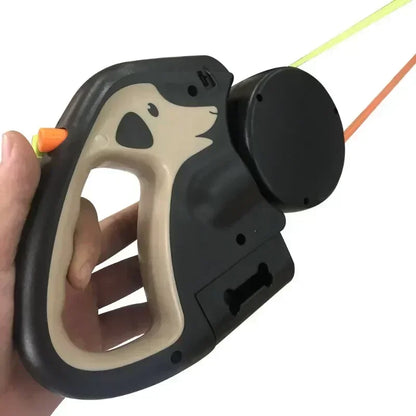 WOOFLEE DuoWalk™ – Laisse Rétractable Double pour Deux Chiens